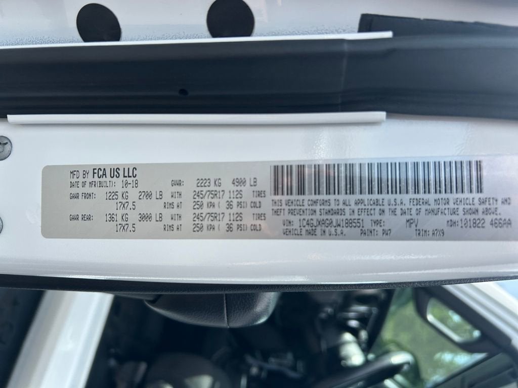 2018 Jeep Wrangler Sport S
