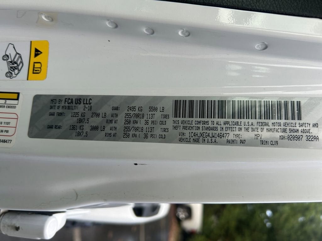 2018 Jeep Wrangler Unlimited Sahara