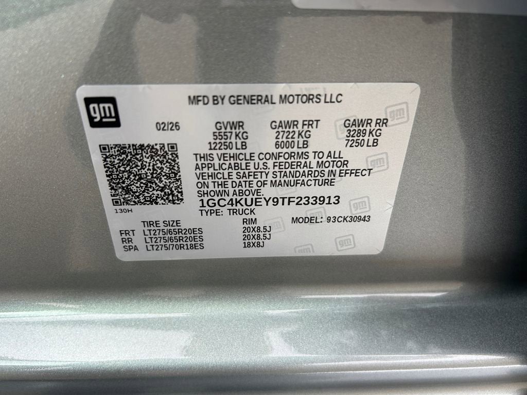 2026 Chevrolet Silverado 3500 HD LTZ