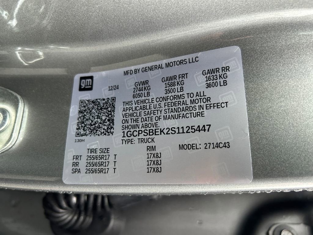 2025 Chevrolet Colorado WT/LT