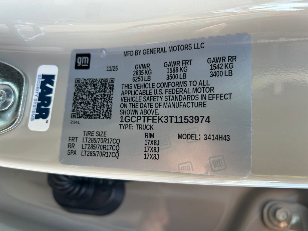 2026 Chevrolet Colorado ZR2