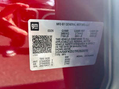 2026 Chevrolet Suburban Premier