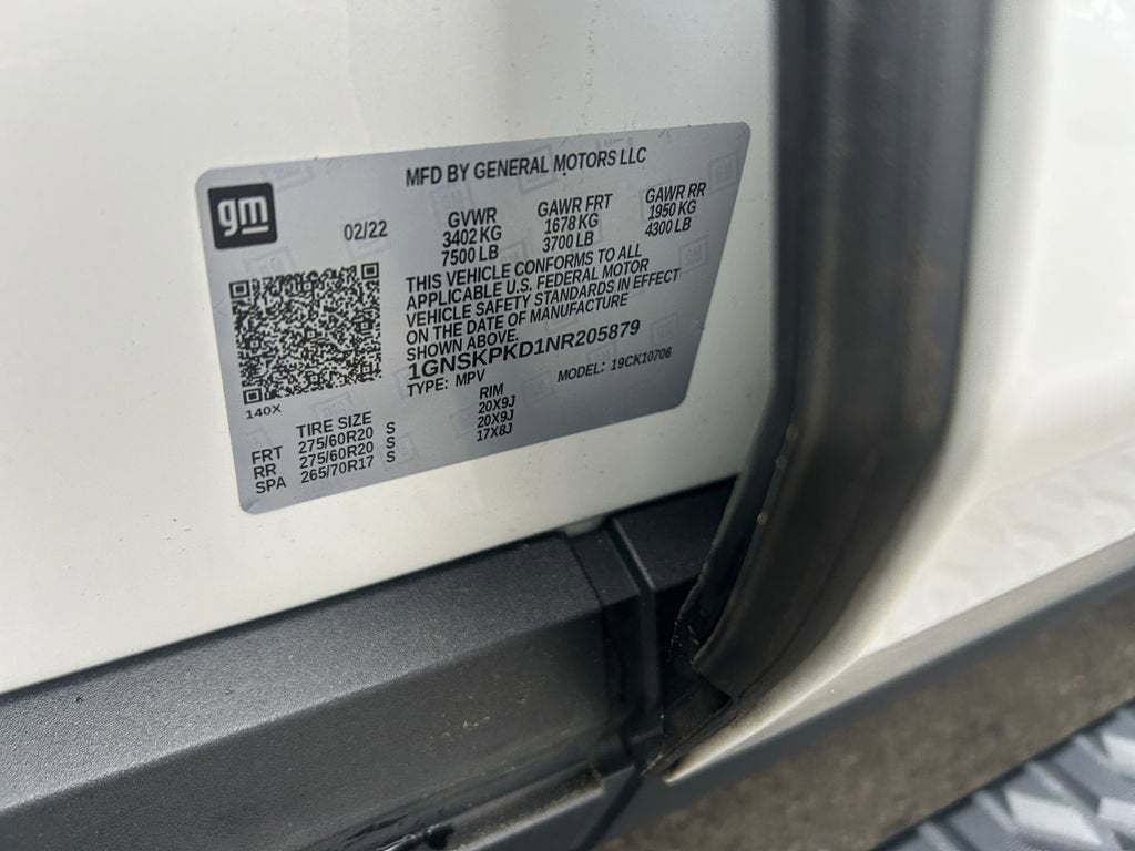 2022 Chevrolet Tahoe Z71