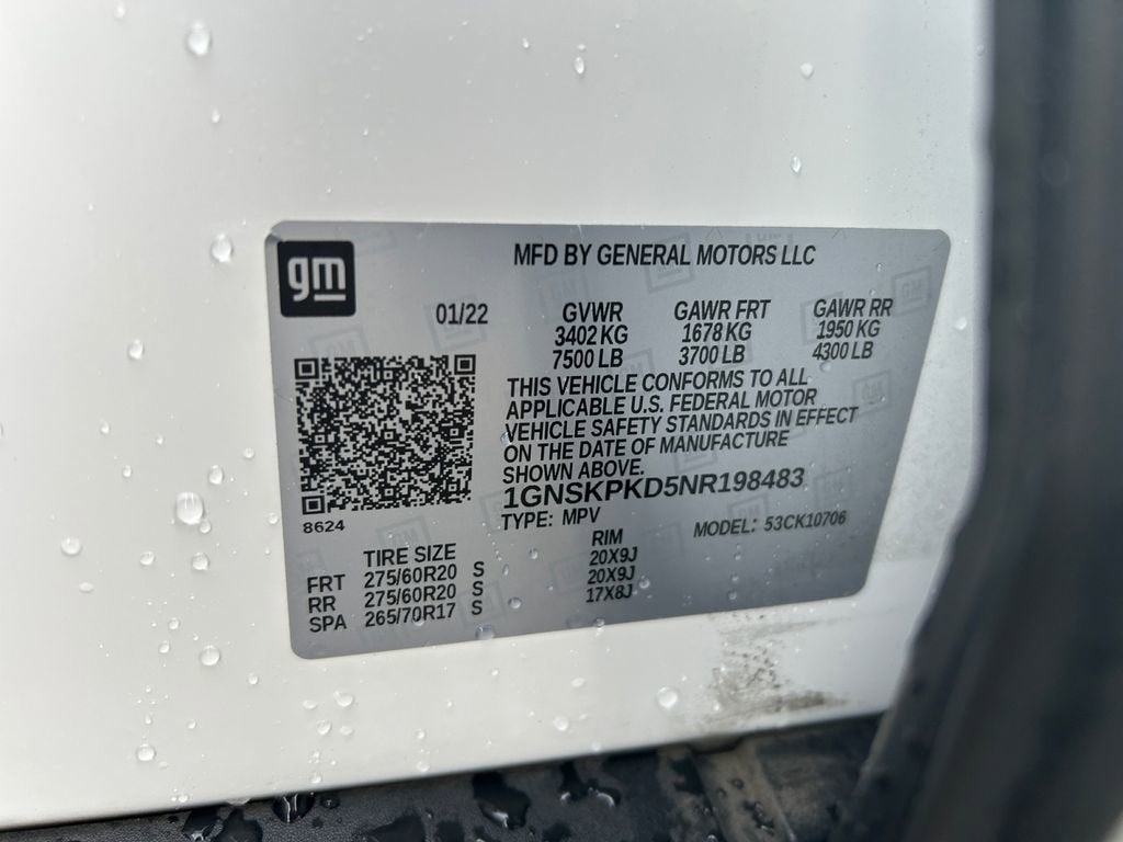 2022 Chevrolet Tahoe Z71