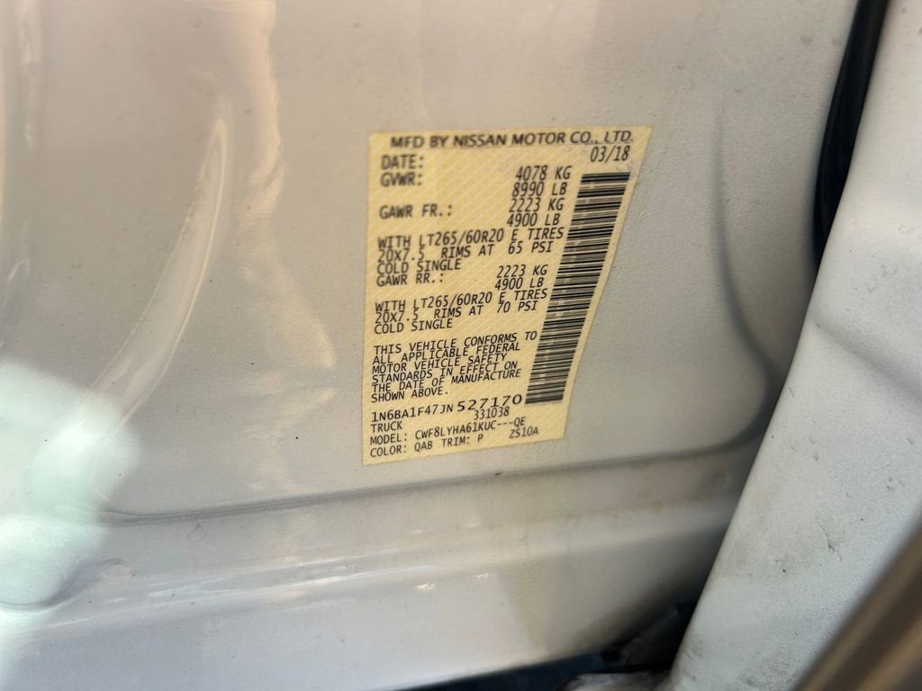 2018 Nissan Titan XD Platinum Reserve