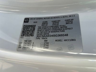 2025 Chevrolet Silverado 1500 WT