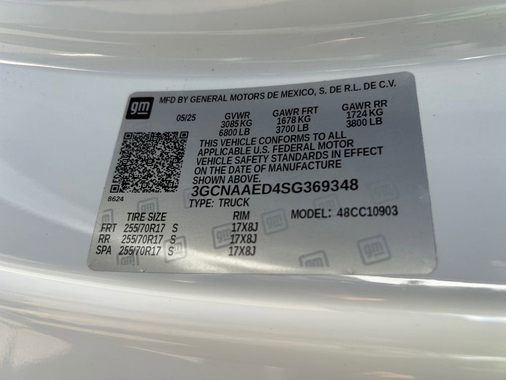 2025 Chevrolet Silverado 1500 WT