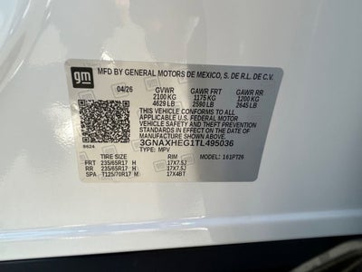 2026 Chevrolet Equinox LT