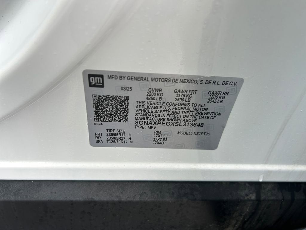 2025 Chevrolet Equinox LT