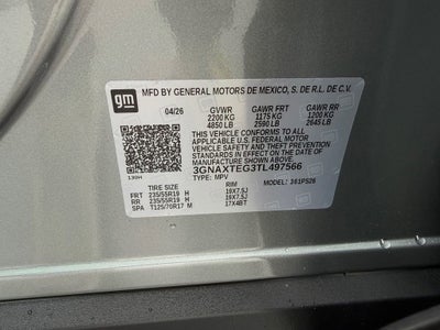 2026 Chevrolet Equinox RS
