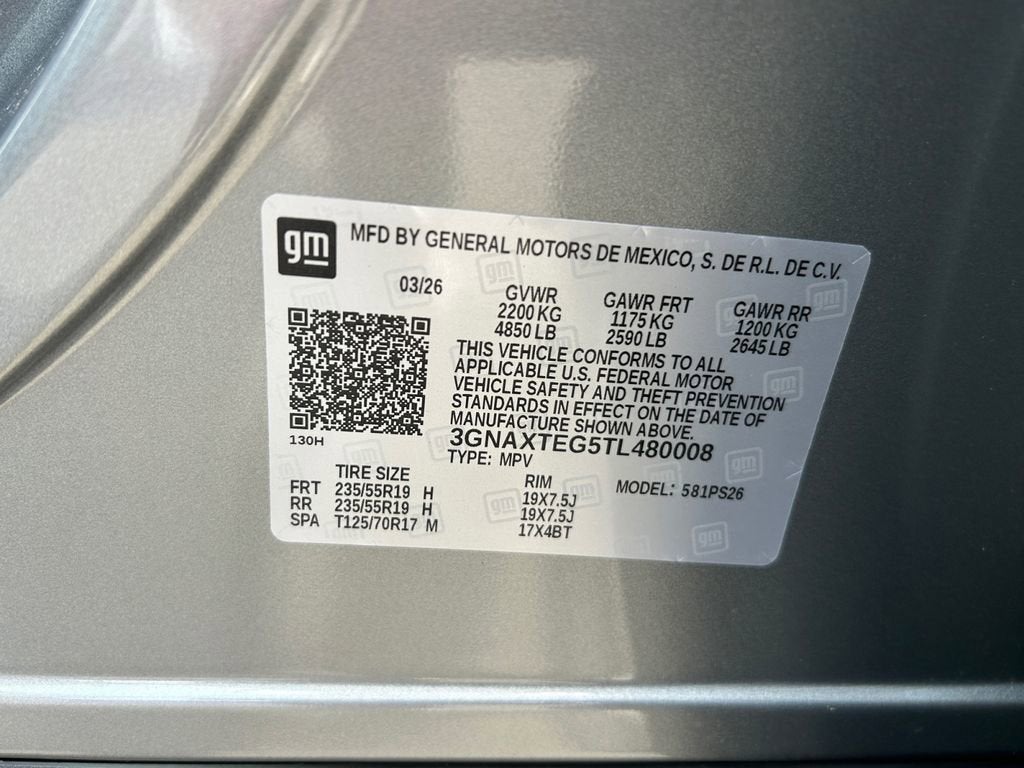 2026 Chevrolet Equinox RS
