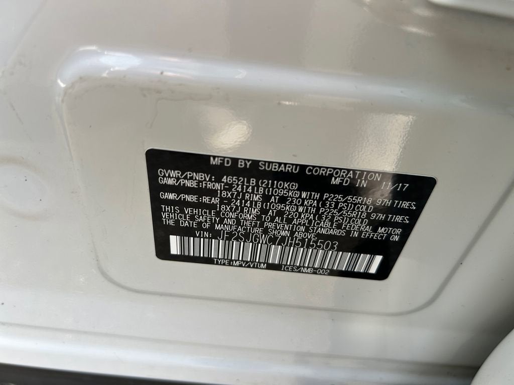 2018 Subaru Forester Touring