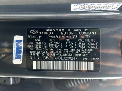 2020 Hyundai Tucson Value