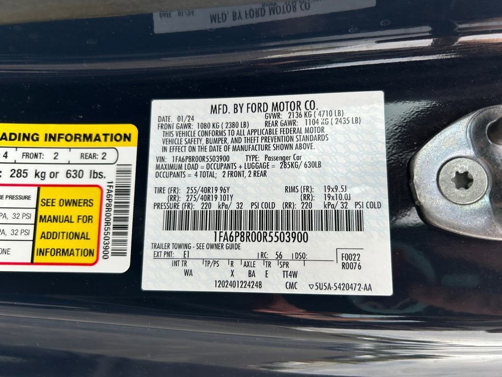 2024 Ford Mustang Dark Horse