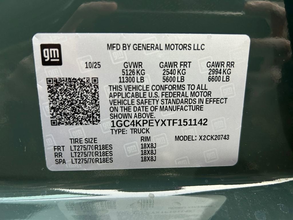 2026 Chevrolet Silverado 2500 HD LTZ