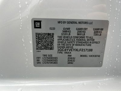 2020 Chevrolet Silverado 3500 HD High Country