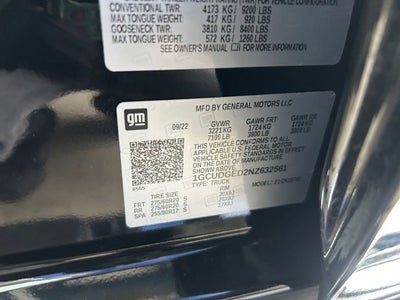 2022 Chevrolet Silverado 1500 LTZ