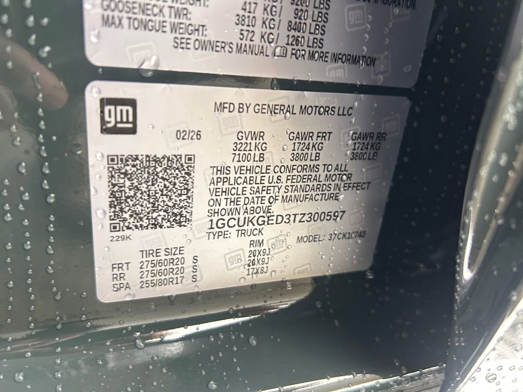 2026 Chevrolet Silverado 1500 LTZ