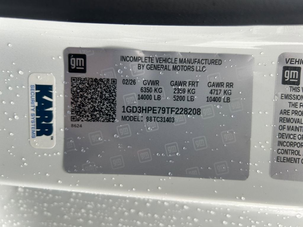 2026 GMC Sierra 3500 HD Chassis Cab Pro