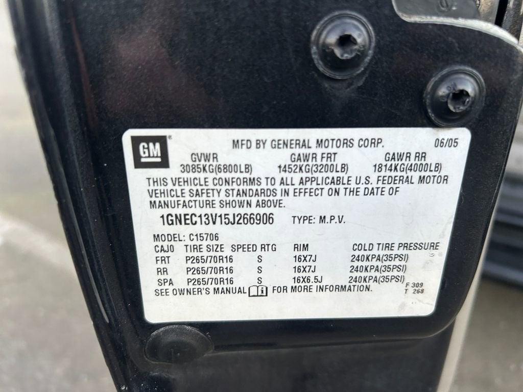 2005 Chevrolet Tahoe LS