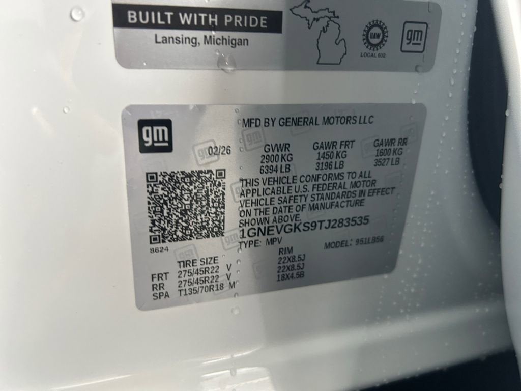 2026 Chevrolet Traverse LT