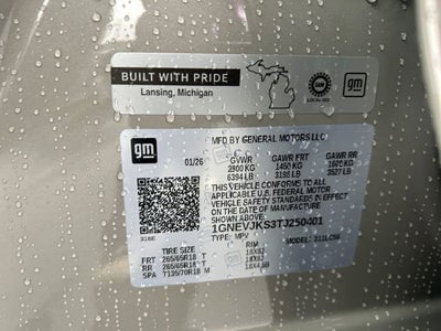 2026 Chevrolet Traverse Z71