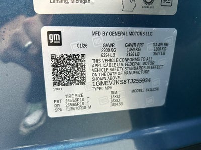 2026 Chevrolet Traverse Z71