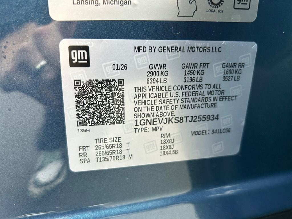 2026 Chevrolet Traverse Z71