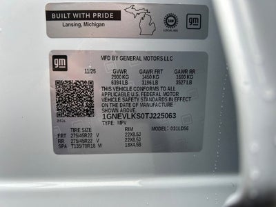 2026 Chevrolet Traverse RS