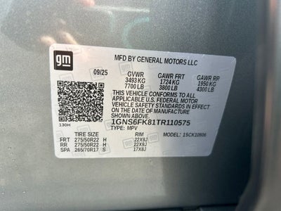 2026 Chevrolet Suburban Premier