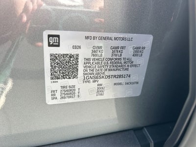 2026 Chevrolet Tahoe Premier