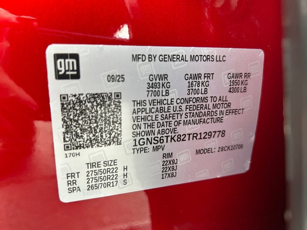 2026 Chevrolet Tahoe High Country