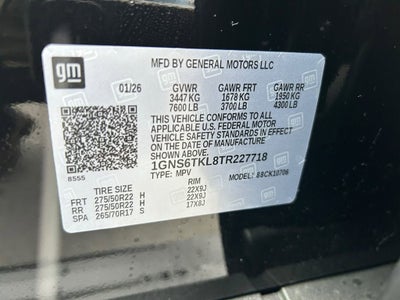 2026 Chevrolet Tahoe High Country