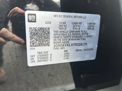 2026 Chevrolet Tahoe High Country