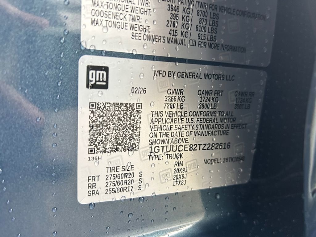 2026 GMC Sierra 1500 Elevation