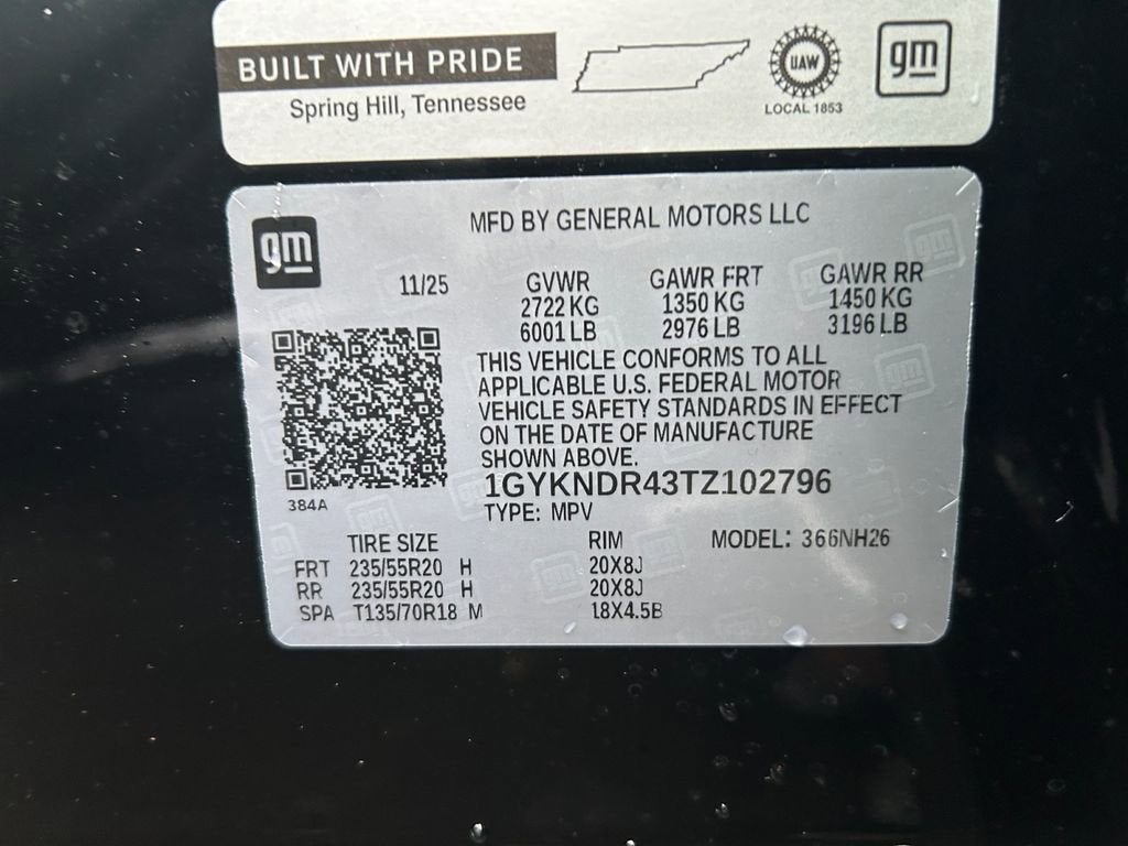 2026 Cadillac XT5 Premium Luxury