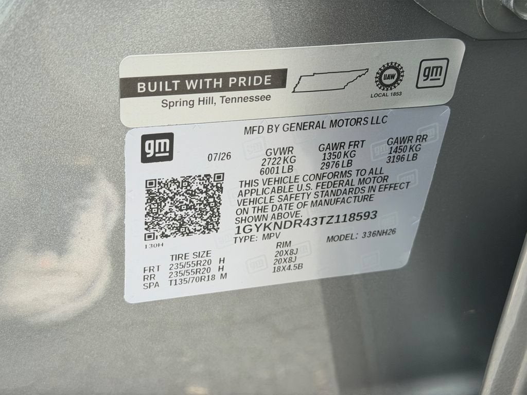 2026 Cadillac XT5 Premium Luxury
