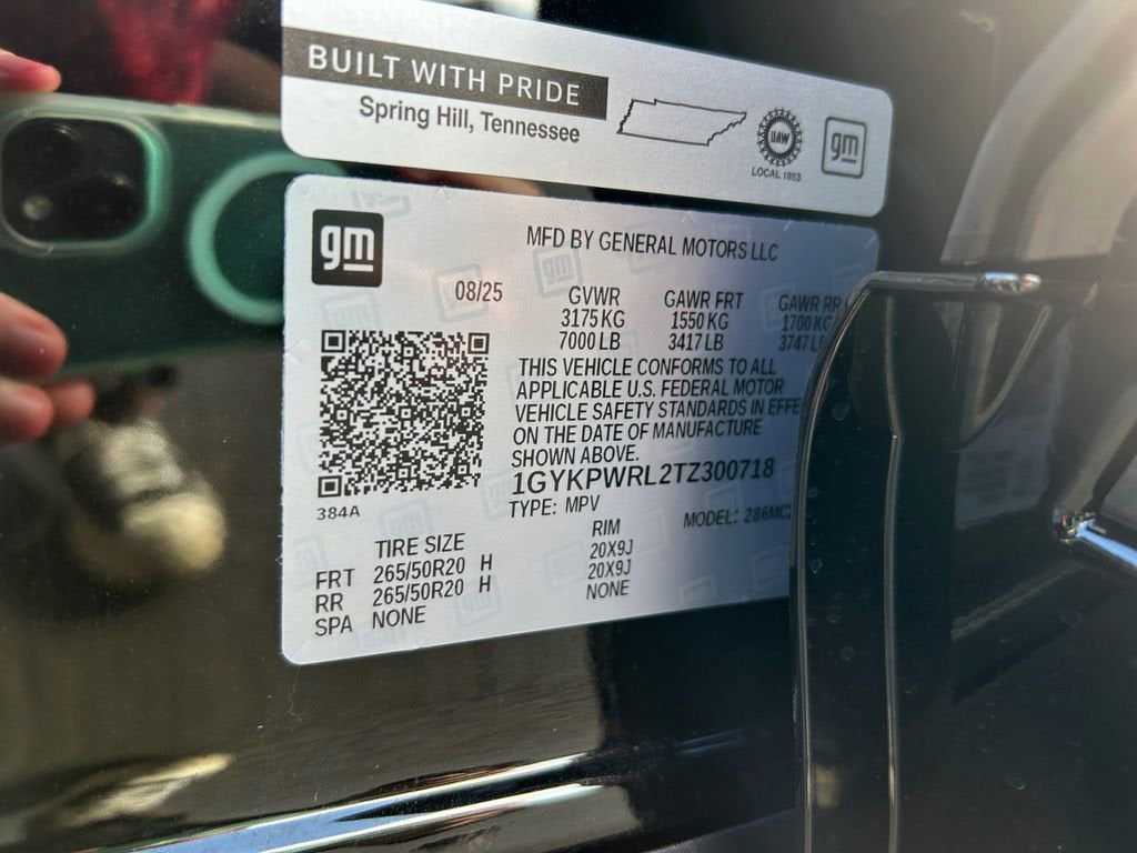 2026 Cadillac LYRIQ Premium Sport