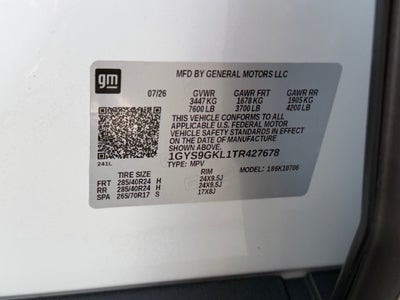 2026 Cadillac Escalade Platinum Sport