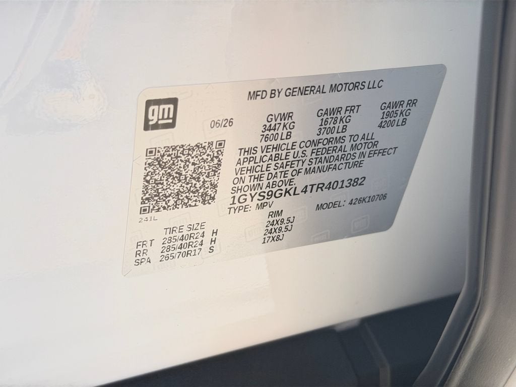 2026 Cadillac Escalade Platinum Sport