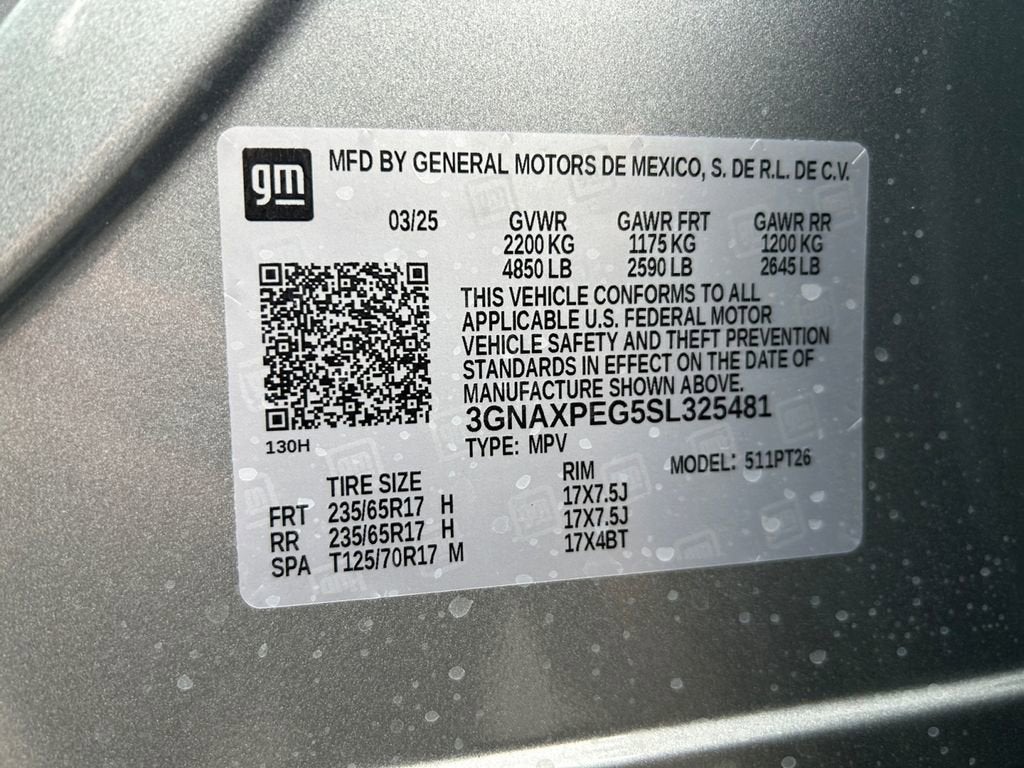 2025 Chevrolet Equinox LT