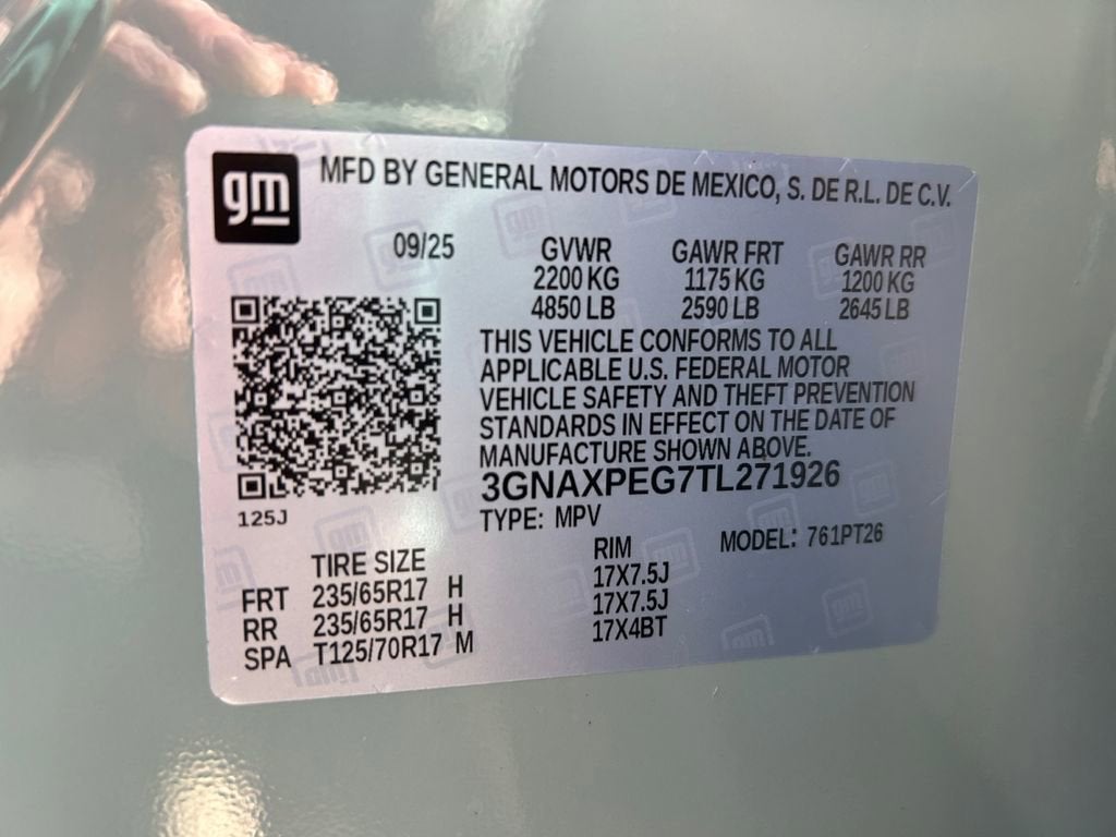 2026 Chevrolet Equinox LT