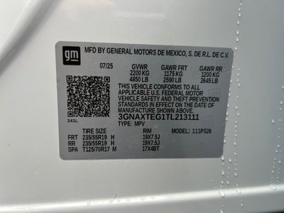 2026 Chevrolet Equinox RS