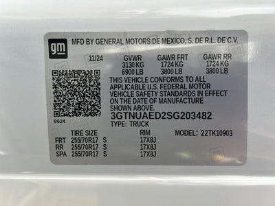 2025 GMC Sierra 1500 Pro