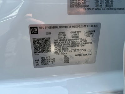 2026 GMC Sierra 1500 AT4