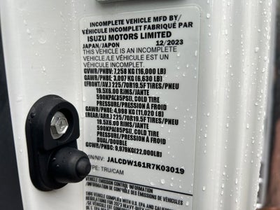 2024 Chevrolet Low Cab Forward 4500 XD Base