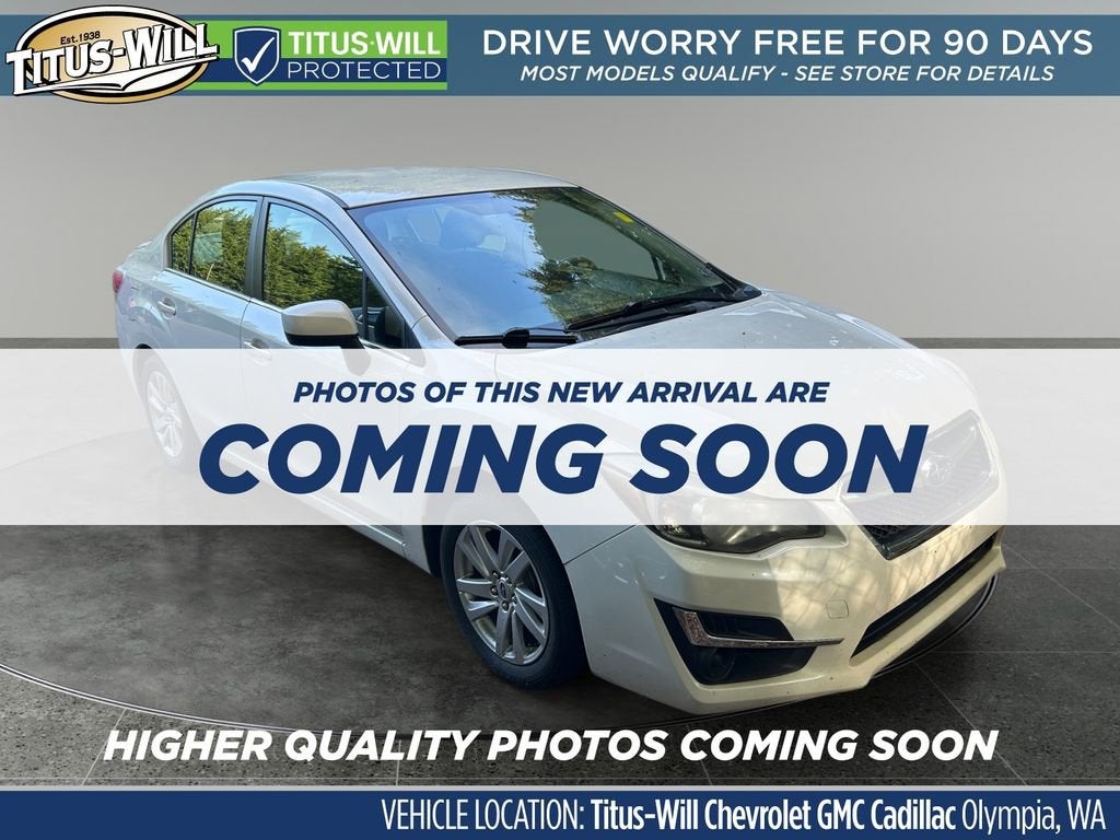 2015 Subaru Impreza Sedan Premium