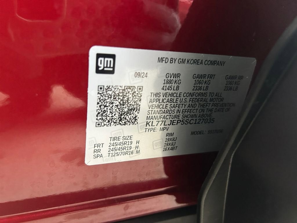 2025 Chevrolet Trax 2RS