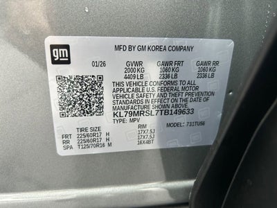 2026 Chevrolet Trailblazer LT