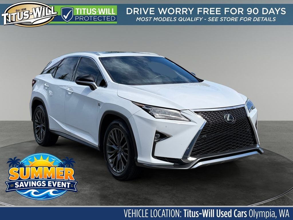 2019 Lexus RX 350 F Sport